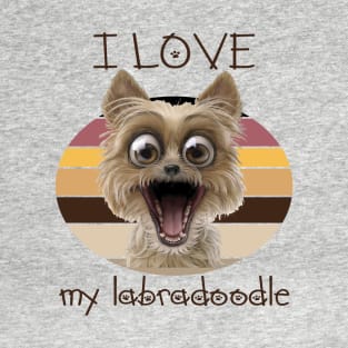 I love my labradoodle T-Shirt